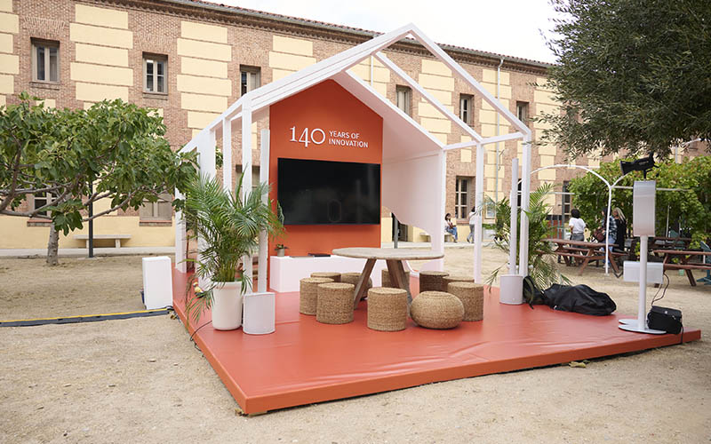 Mercedes Benz Fashion Week casita