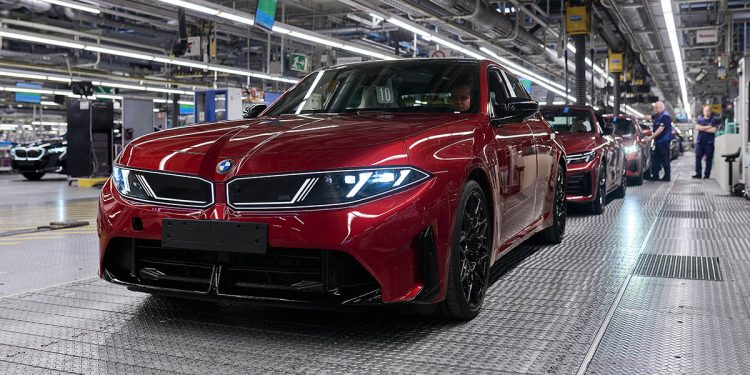 Nuevo BMW serie 3 produción en cadena