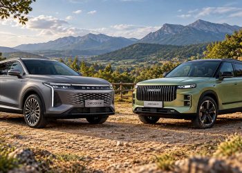 LA comparativa Omoda 9 vs Jaecoo 7 enfrenta 537 y 279 CV, 145 y 90 km eléctricos y precios muy diferentes, para gustos y necesidades diferentes.