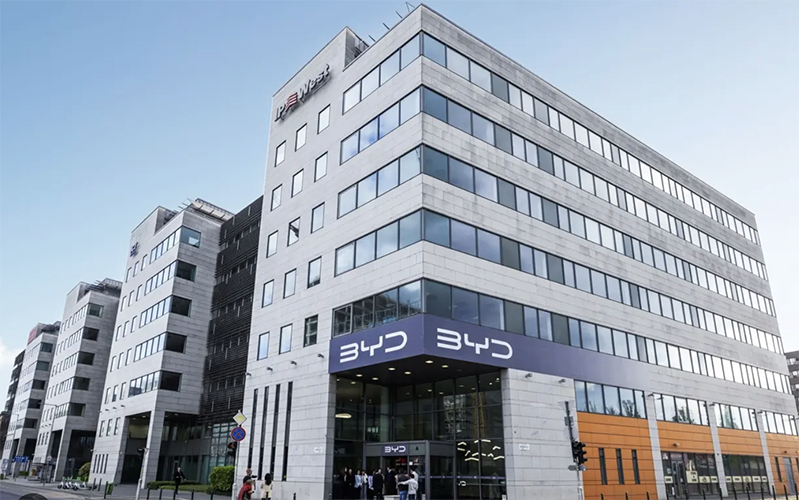 Sede europea BYD Budapest BYD fábrica España