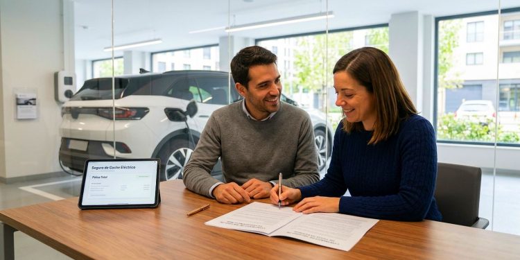 El seguro de coche eléctrico puede partir de 150 euros al año, pero la batería y la recarga pueden cambiar el precio final.