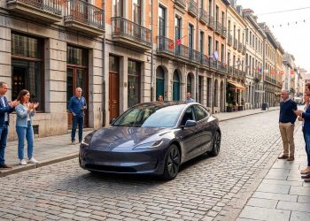 El Tesla Model 3 lidera las matriculaciones en España en septiembre con 2.519 unidades, impulsado por la llegada de vehículos desde la fábrica de Shanghái.