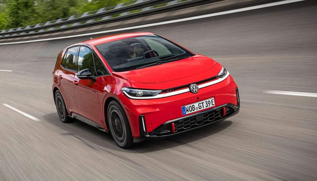 Volkswagen prepara las preventas del ID.3 GTI para 2027 con batería de 79 kWh y carga rápida de hasta 183 kW.