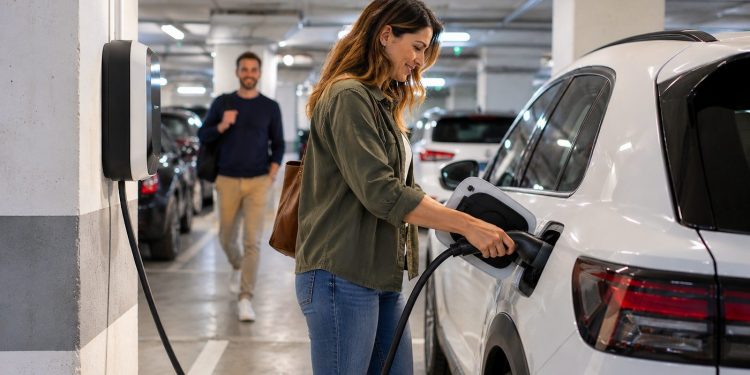 El cargador eléctrico puede instalarse en una plaza de garaje individual con una comunicación previa a la comunidad de propietarios.