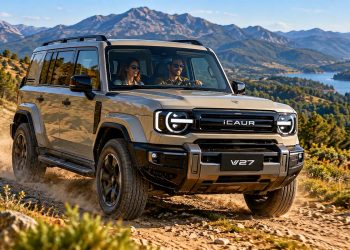 El iCaur V27, SUV eléctrico EREV de 449 CV y hasta 1.230 km de autonomía, prepara una nueva versión antes de llegar a Europa.