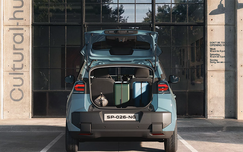 nuevo Dacia Spring maletero