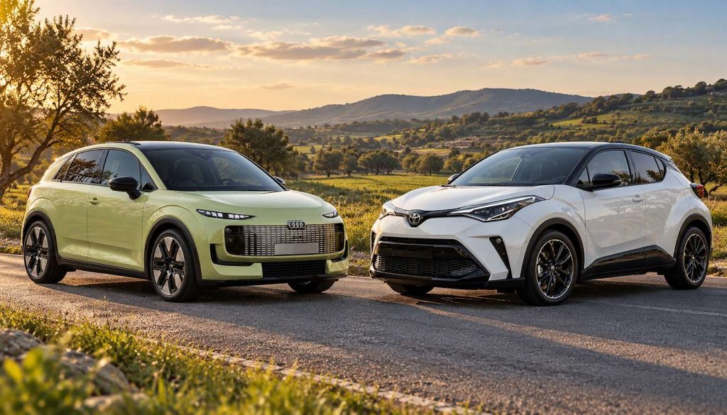 Audi A2 e-tron o Toyota C-HR+