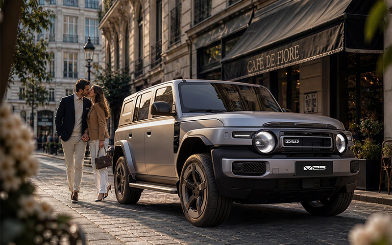 Chery iCAUR V25 ciudad
