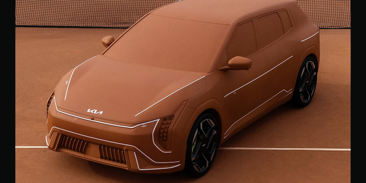 KIA EV4 GT de arcilla