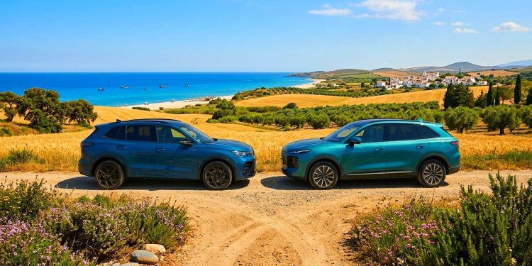 El Lepas L8 y el Volkswagen Tiguan híbrido enchufable se enfrentan con casi 9.000 euros de diferencia y potencias de hasta 279 CV.