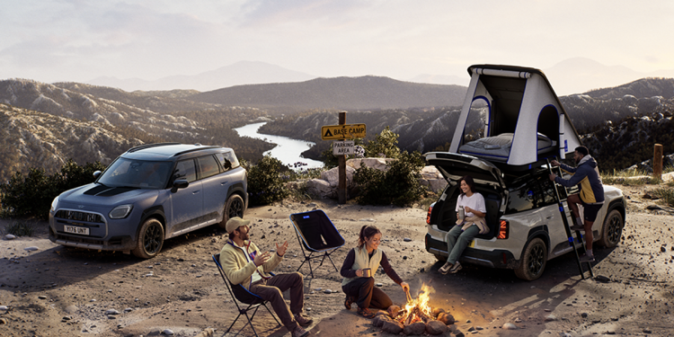 MINI Countryman Untamed Edition en acampada