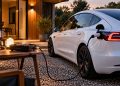 La actualización del Tesla Model 3 también estrena una pantalla de 16 pulgadas y nuevos acabados, incluidos los asientos Zen Grey y las llantas Dark Nova.