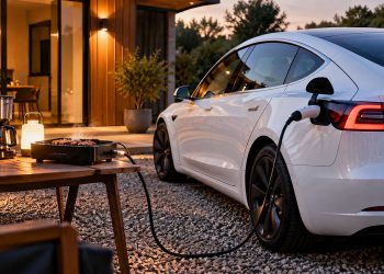 La actualización del Tesla Model 3 también estrena una pantalla de 16 pulgadas y nuevos acabados, incluidos los asientos Zen Grey y las llantas Dark Nova.