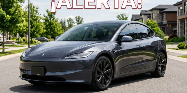 Tesla Model 3 revisión alerta