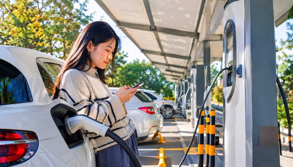carga coches eléctricos China