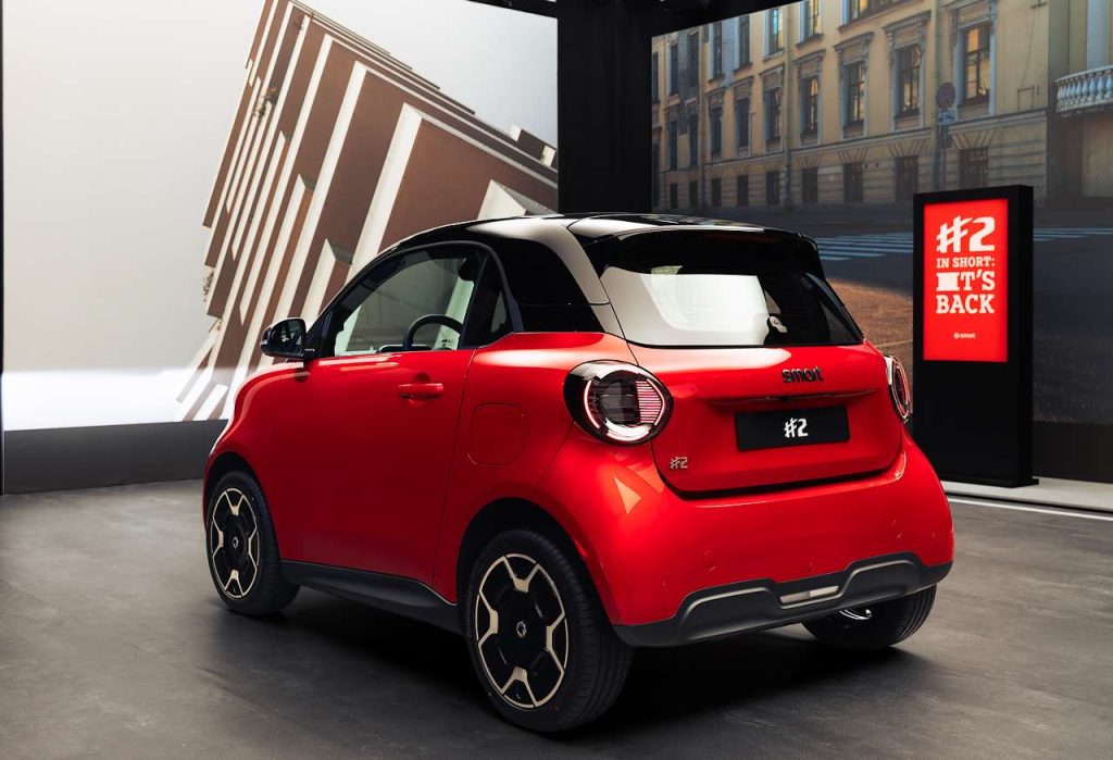 smart #2: el nuevo biplaza eléctrico anuncia 290 km de autonomía y carga en 20 minutos